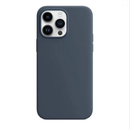 Coque MagSafe en silicone liquide pour iPhone 15 Pro Max – Housse de protection magnétique compatible avec la recharge sans fil