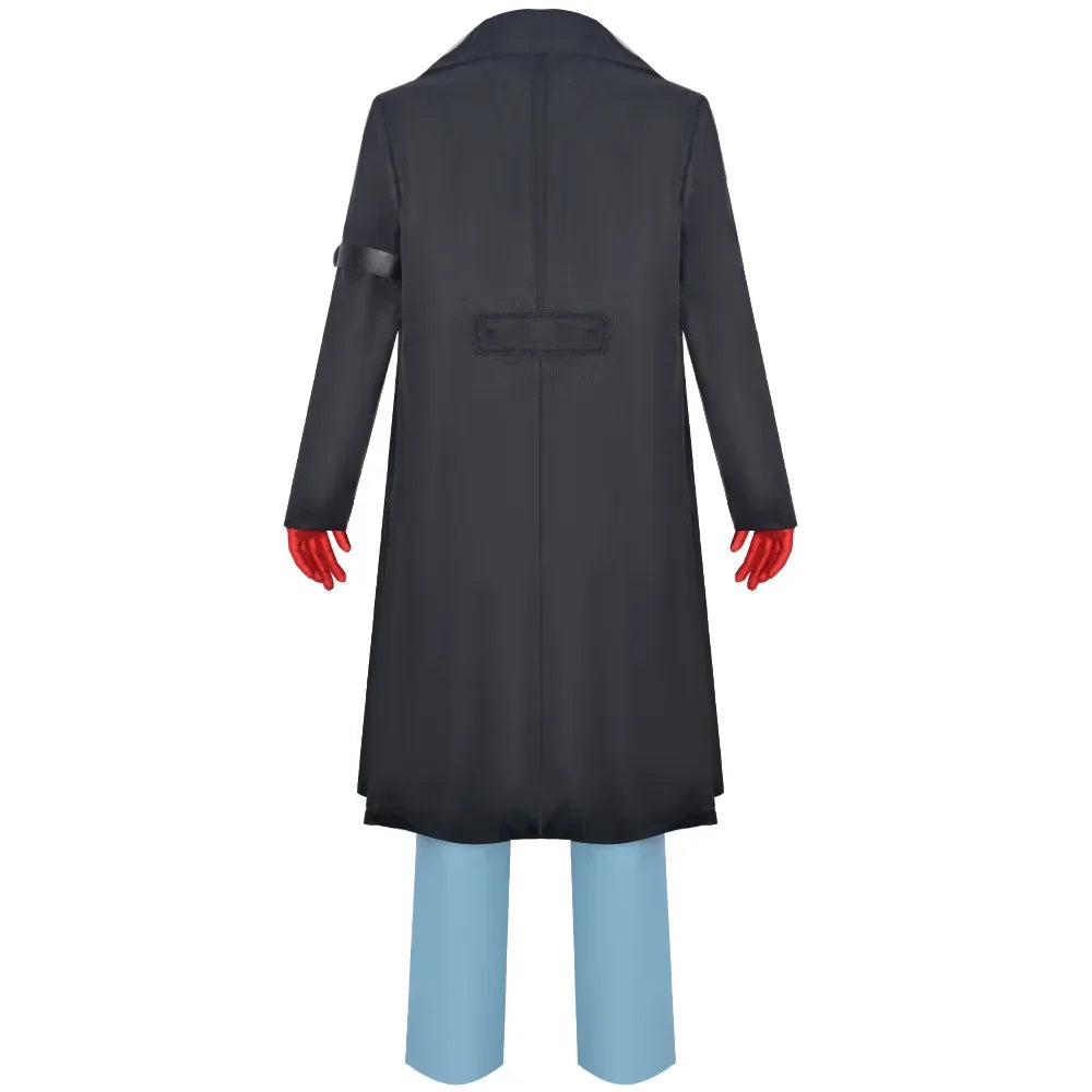One Piece Sabo Cosplay Costume – Men’s Anime Uniform Set with Cloak, Coat, Vest, Shirt, Pants & Hat for Halloween Party Outfit