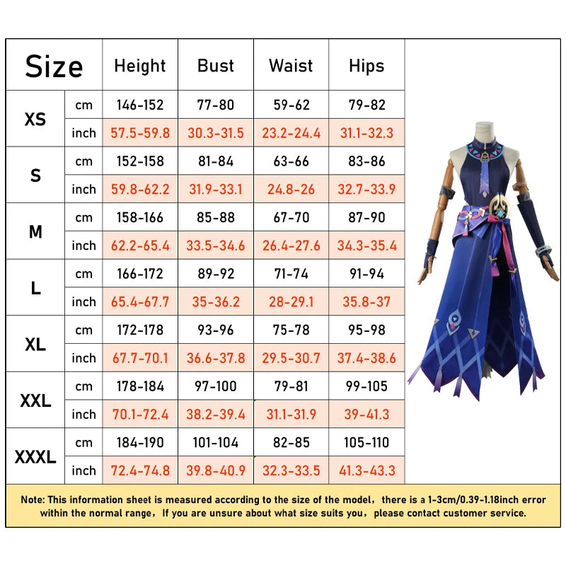Citlali Cosplay Costume – Genshin Impact Full Set | Women’s Outfit with Accessories (Halloween / Carnival / Anime Convention)