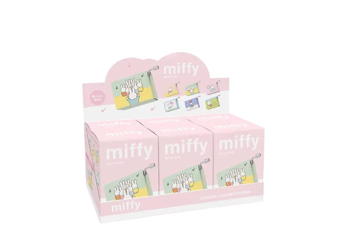Caja Ciega Original de la Serie Miffy Estilo Antiguo – Minifiguras Lindas de Grano, Adornos Colgantes de Personajes de Anime, Juguetes y Regalos Coleccionables para Festivales
