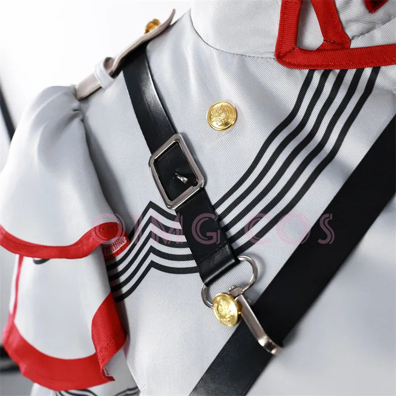Kasane Teto Cosplay Costume | Adult Carnival Uniform Anime Outfit | Halloween Party & Masquerade Game Costume for Women