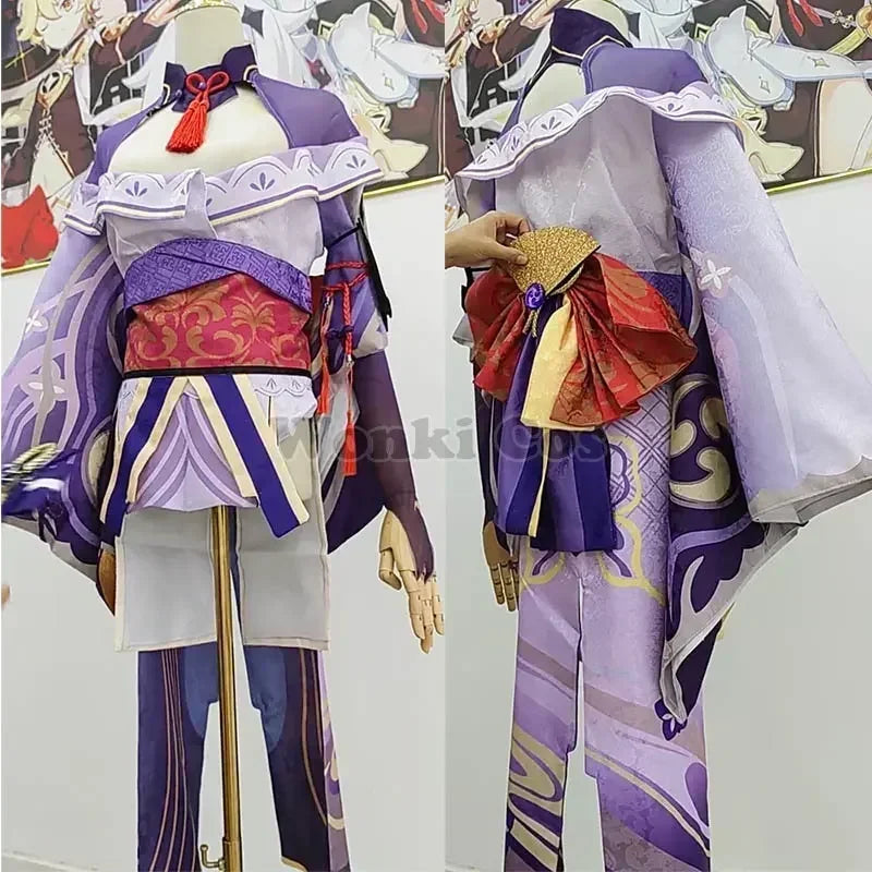 Game Impact Cosplay Wig & Costume Set – Full Carnival Anime Roleplay Outfit for Halloween, Convention & Party Wear