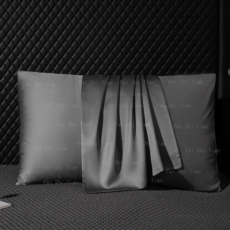 Funda de Almohada de Seda 100% Morera – Funda de Almohada de Seda de Lujo con Cierre de Sobre