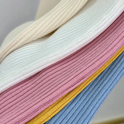 Haut court décontracté basique en tricot à col en U sans manches et de couleur unie pour femme, idéal pour l'automne