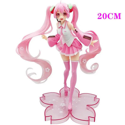 Hatsune Miku Anime Figure – Wedding Dress & Swimsuit Vocaloid PVC Action Figure Collectible Model Toy for Girls Gift