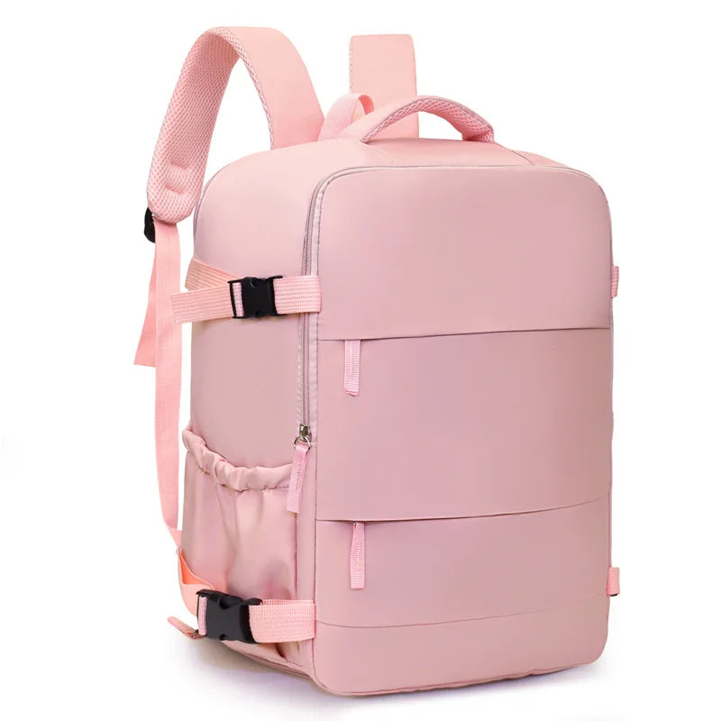 Travel Boarding Backpack – Large-Capacity Lightweight Multi-Functional Laptop Bag for Short Trips, Leisure Travel & Carry-On Use