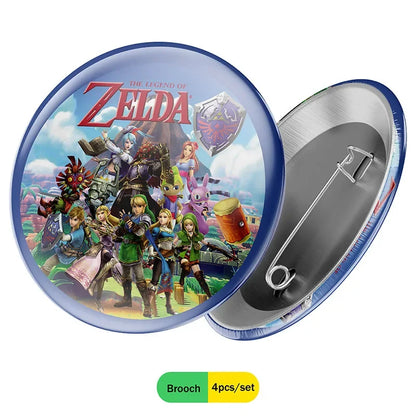 The Legend of Zelda Party Decorations Set – Disposable Tableware Birthday Party Supplies for Kids, Boys, Baby Shower & Gift Toys