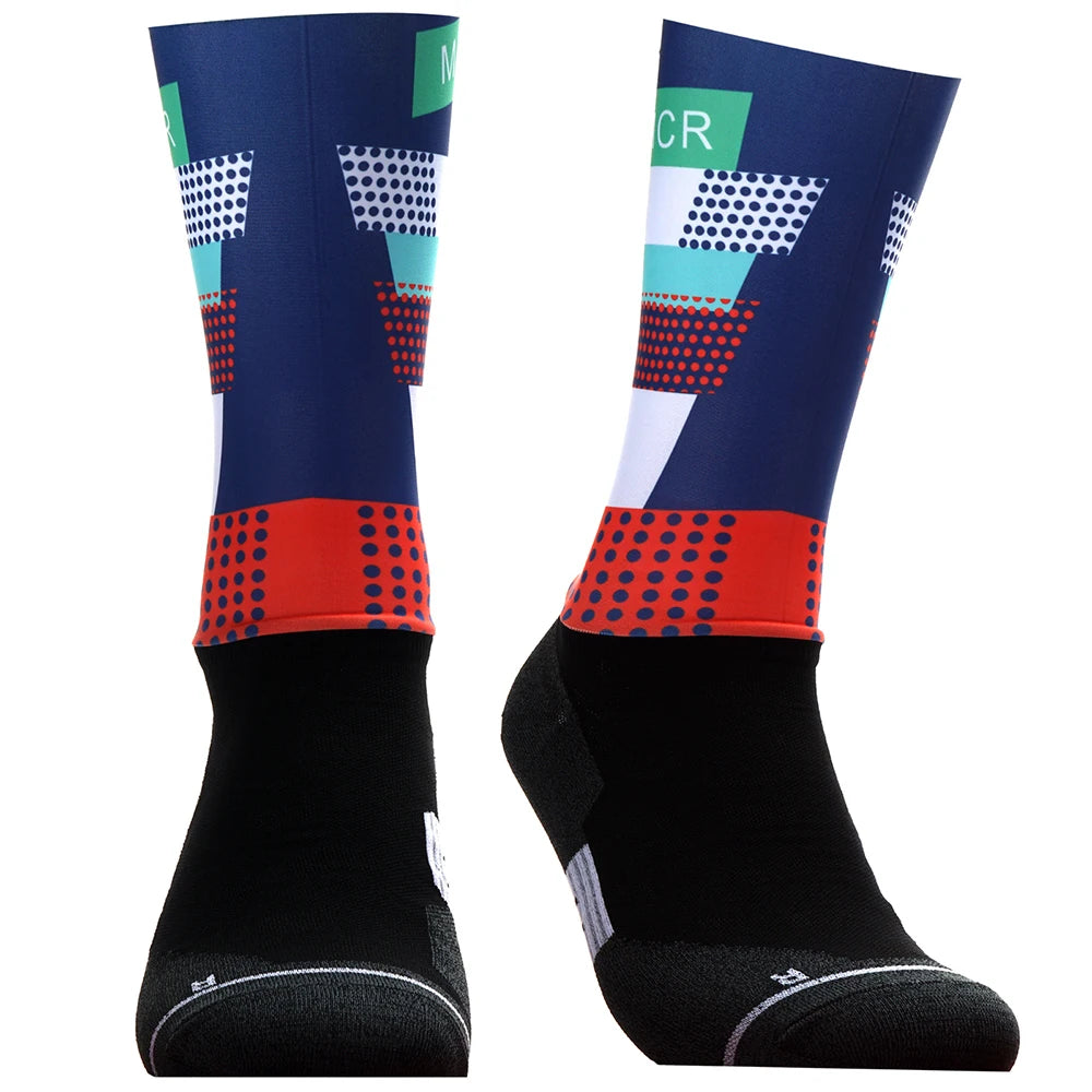 Professional Team Cycling Socks for Men & Women – Breathable MTB & Road Bike Racing Sports Socks