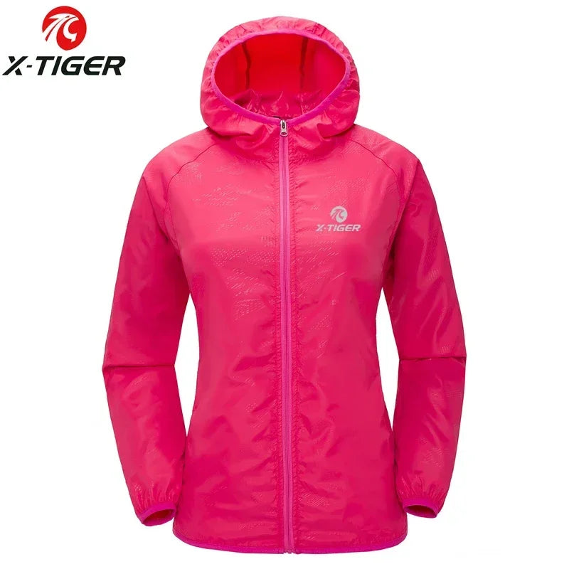 X-TIGER Waterproof Hiking Jacket – Unisex Quick-Dry UV Protection Windbreaker for Camping, Trekking, Fishing & Outdoor Sports