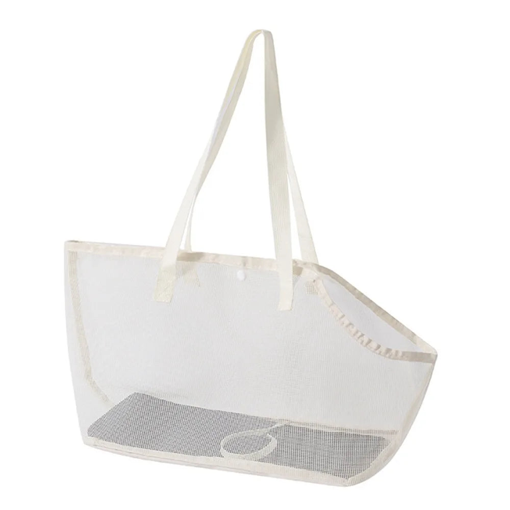 Portable Mesh Pet Carrier Bag Breathable Foldable Shoulder Crossbody Tote for Cats & Small Dogs Summer Travel
