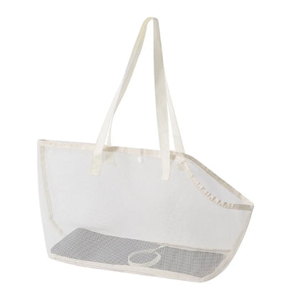 Portable Mesh Pet Carrier Bag Breathable Foldable Shoulder Crossbody Tote for Cats & Small Dogs Summer Travel