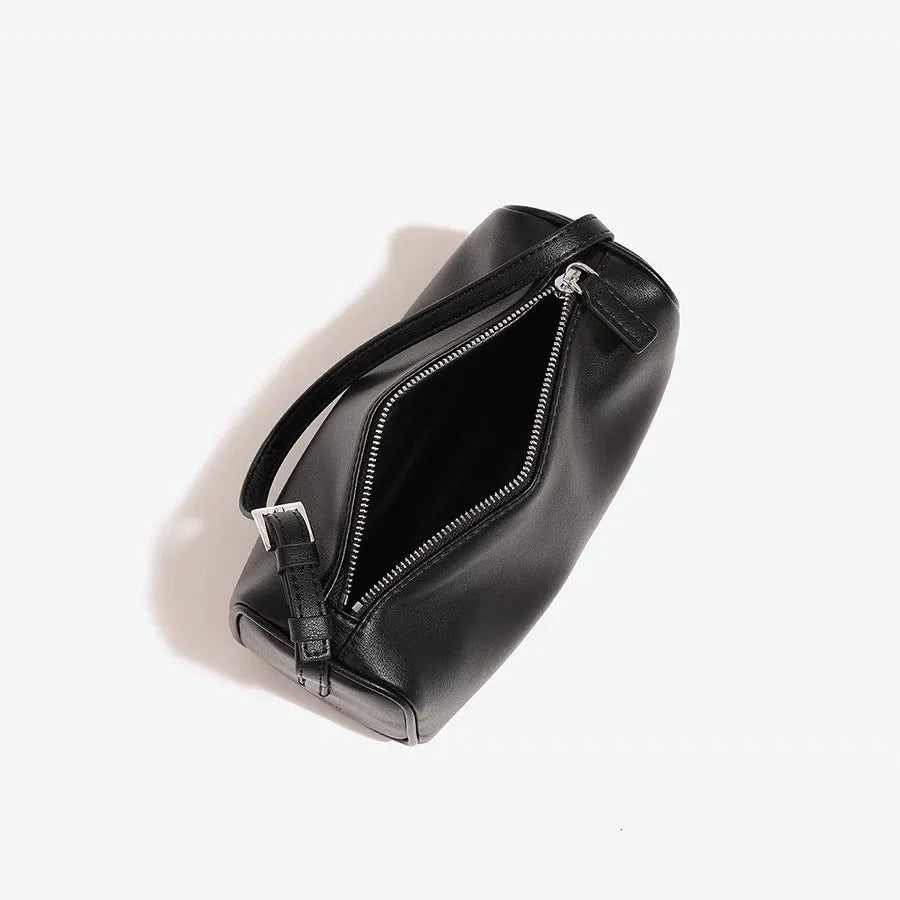 Bolso bandolera retro de cuero dividido de los 90 para mujer – Mini bolso de hombro de lujo 2026, bolso de moda de gamuza de piel de vaca suave con correa de un solo hombro para estilo casual y vintage