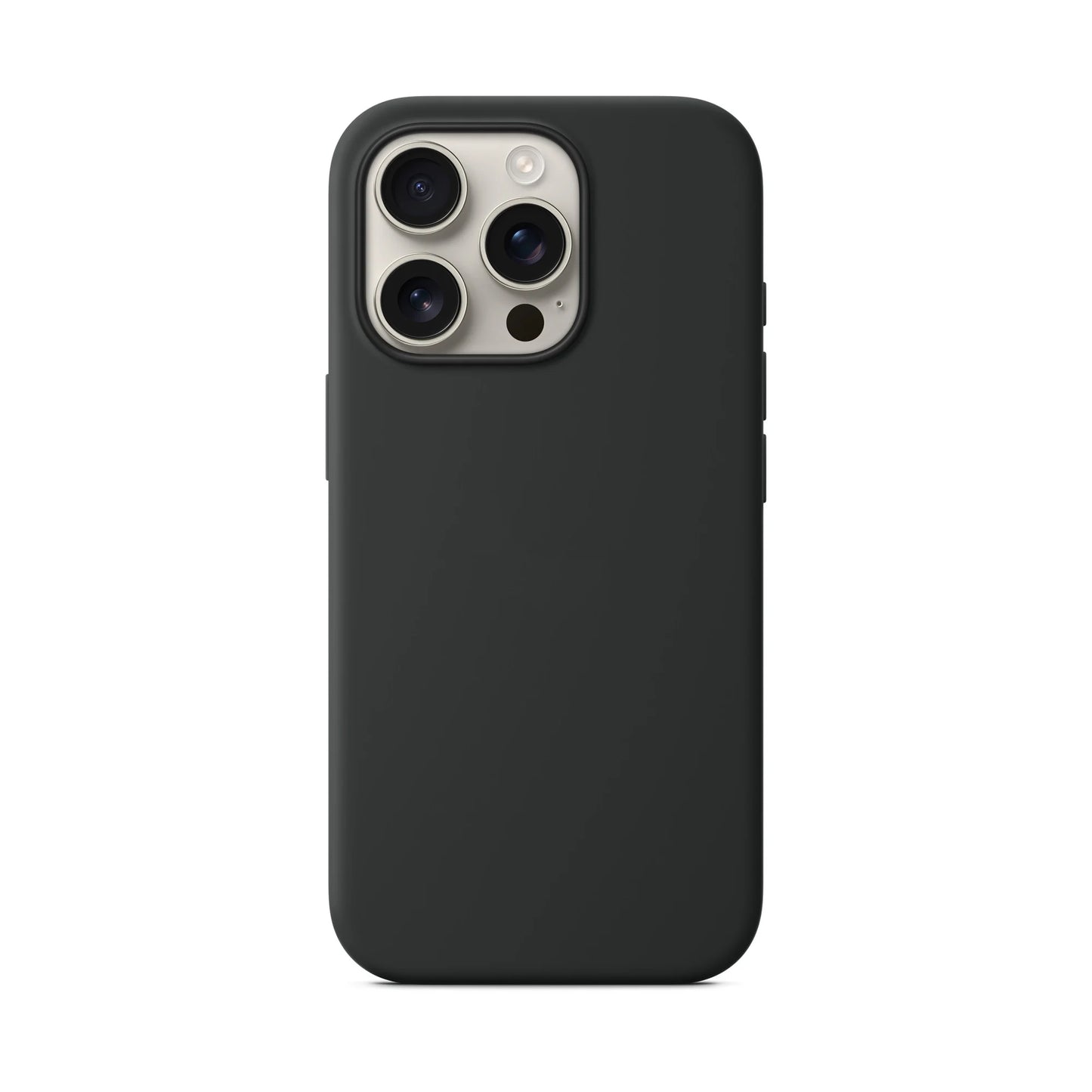 Coque MagSafe en silicone liquide pour iPhone 15 Pro Max – Housse de protection magnétique compatible avec la recharge sans fil