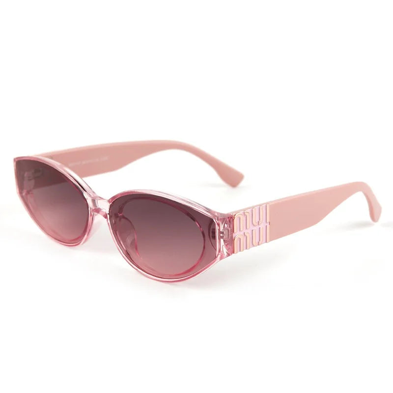 2025 Luxury Oval Sunglasses for Women Men Unisex Designer Fashion Shades UV400 Classic Trend