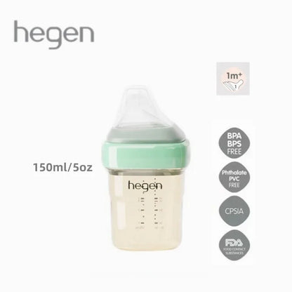 Hegen Original PPSU Baby Bottle Gift Set with Storage Lid, Pacifier & Water Bottle