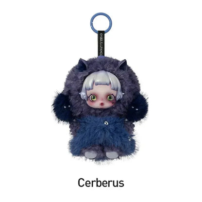 POP MART SKULLPANDA You Found Me! Pendentif Peluche Blind Box – Figurine de Collection en Vinyle, Cadeau Mignon d'Halloween et de Noël