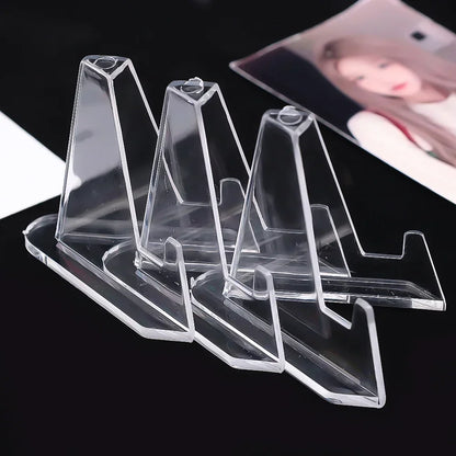 Ensemble de supports pour cartes à collectionner Pokémon – Présentoir magnétique triangulaire en acrylique avec protection étanche pour cartes de collection