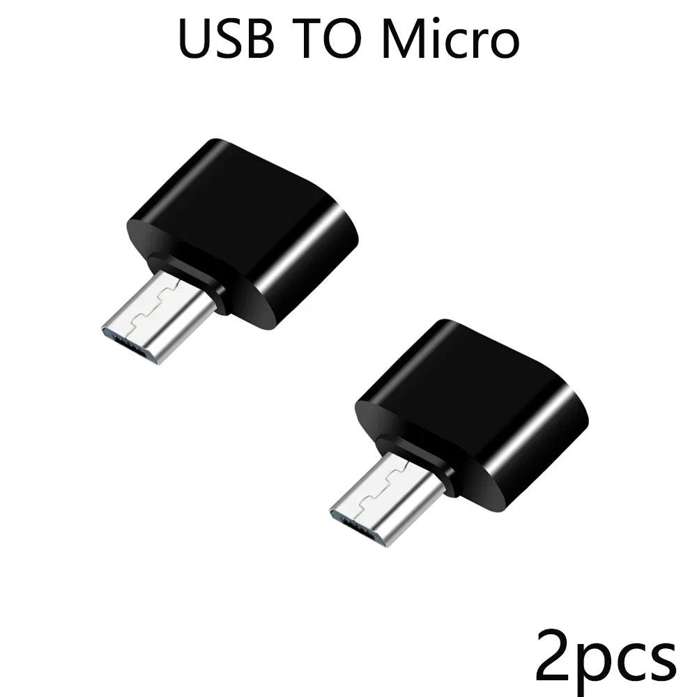 USB-C to USB 3.0 OTG Adapter – Type-C Male to USB-A Female Data Connector for MacBook, iPad & USB-C Devices