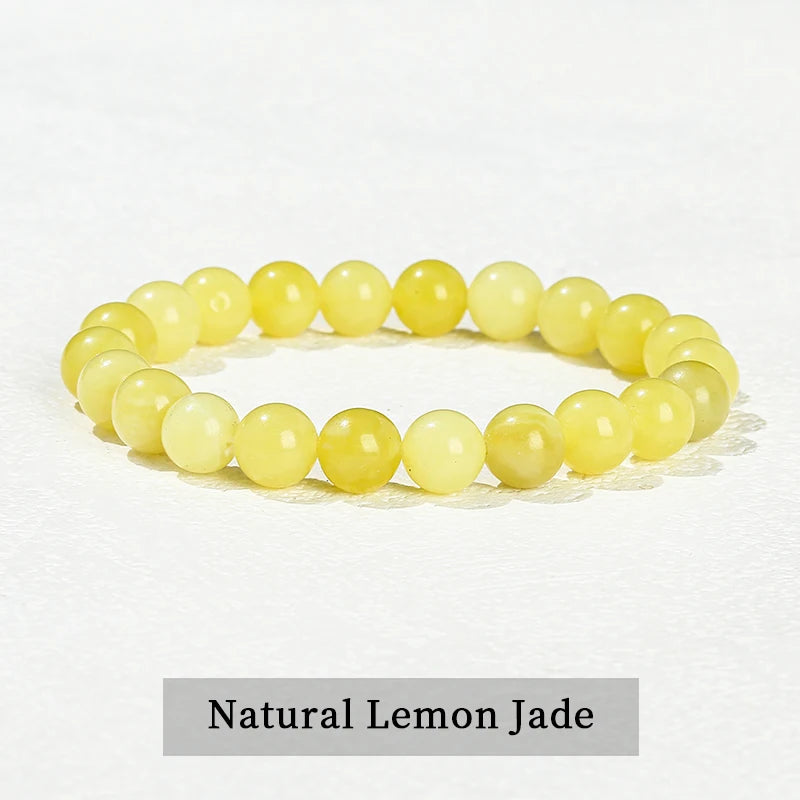 Pulsera de Cuentas de Piedra Natural – Pulsera de Gemas de Amatista, Ojo de Tigre, Cuarzo Cristal y Ágata para Mujeres y Hombres, Regalo de Joyería de Energía Reiki
