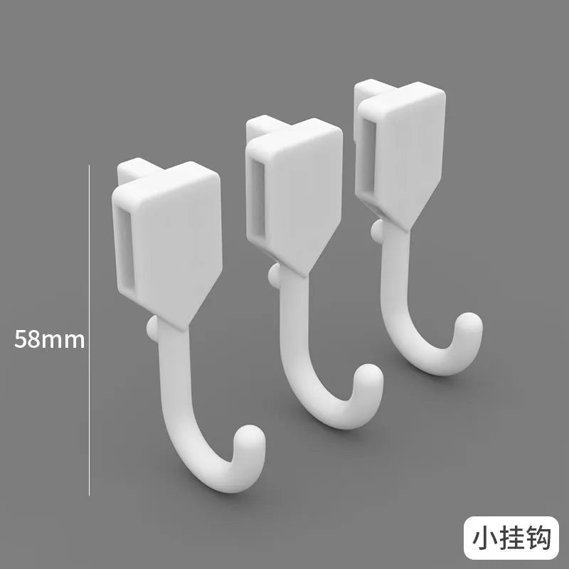 Organizador de pared de tablero perforado sin taladros – Panel de almacenamiento modular con estantes y accesorios para cocina, baño y sala de juegos