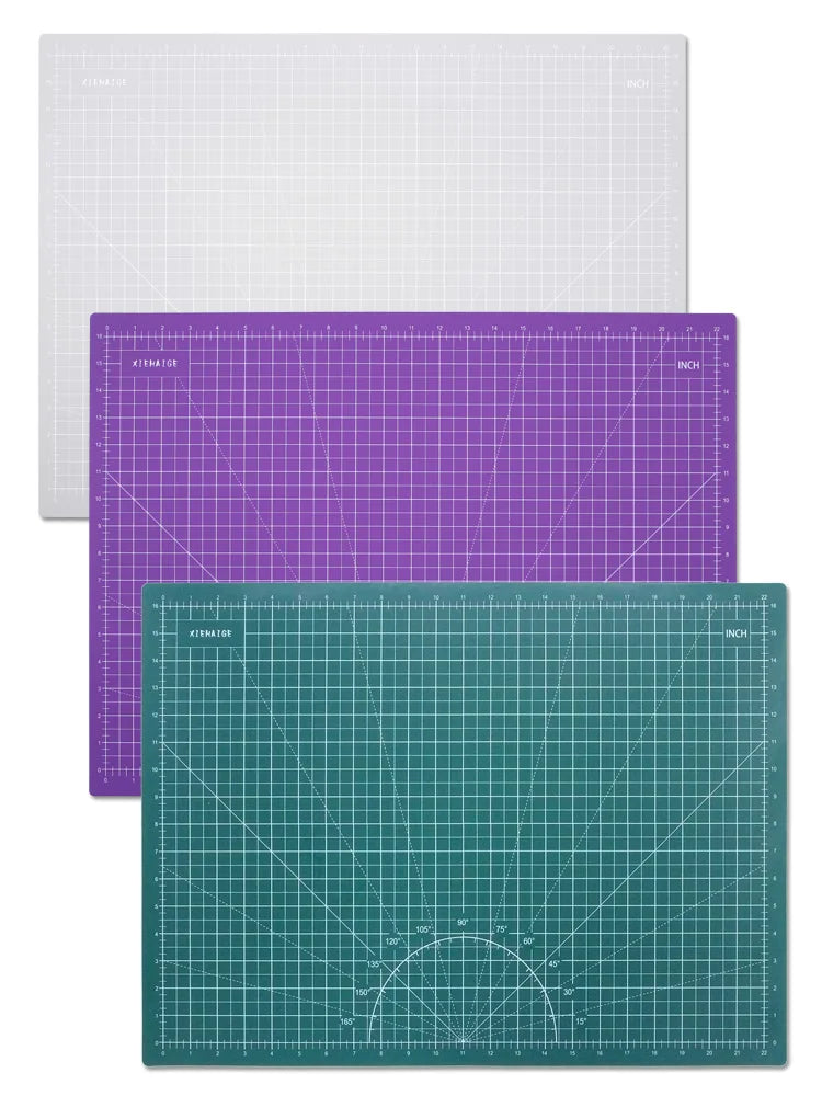 A2 Self-Healing Cutting Mat – Large 23.6×17.7 Inch Craft Mat with Grid Surface for DIY, Quilting & Office Use