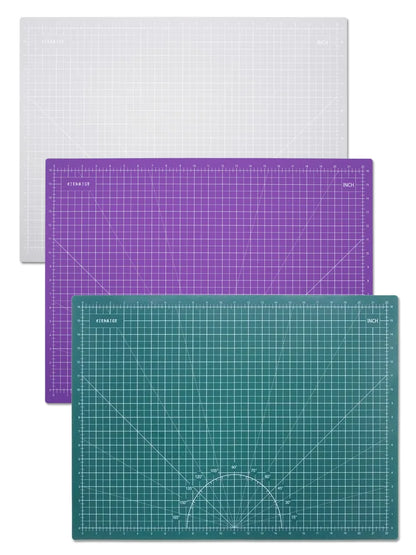 A2 Self-Healing Cutting Mat – Large 23.6×17.7 Inch Craft Mat with Grid Surface for DIY, Quilting & Office Use