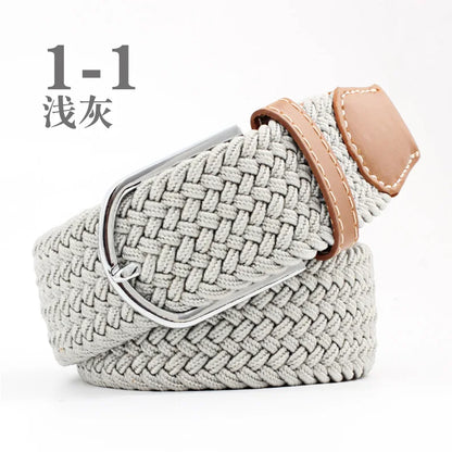 Unisex Canvas Belt Adjustable Nylon Waist Belt for Jeans, Casual & Outdoor Wear (107/120cm)