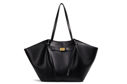 Large Capacity Bat-Shaped Women's Handbag Trendy Shoulder Crossbody Bag High Street Style