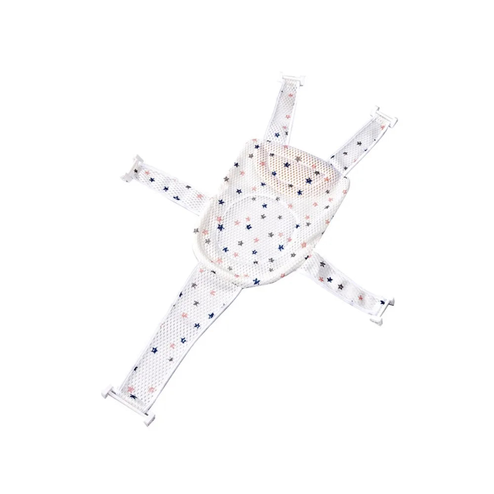Coussin de support de bain réglable pour bébé – Siège de bain antidérapant pour nouveau-né pour baignoire, douche et bain pour bébé