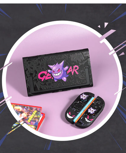 Housse de protection avec poignée pour Nintendo Switch 2 Pokémon Ectoplasma – Accessoires de jeu de dessin animé