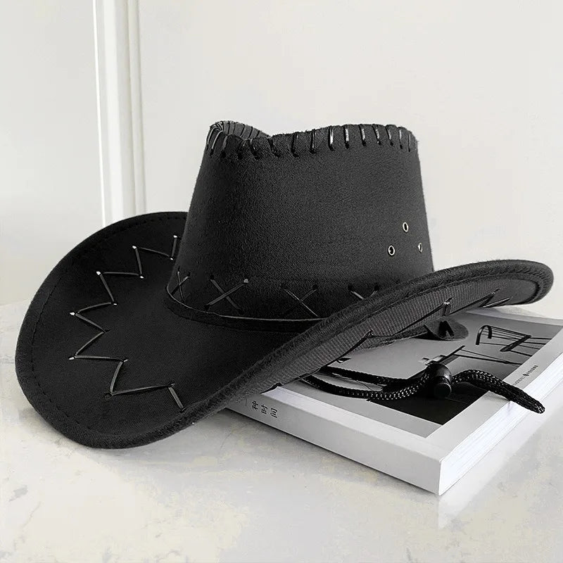 Bride Cowgirl Cowboy Hat – White Western Hat for Bachelorette Parties, Weddings & Bridal Showers