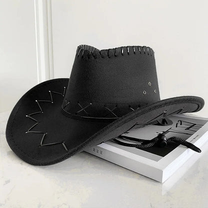 Bride Cowgirl Cowboy Hat – White Western Hat for Bachelorette Parties, Weddings & Bridal Showers