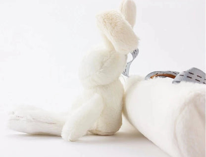 Peluche Colgante Conejito 2025 – Sonajero Suave para Bebés, Juguete Multifuncional para Cochecito y Cuna, Juguete Sensorial para Bebés y Regalo de Baby Shower