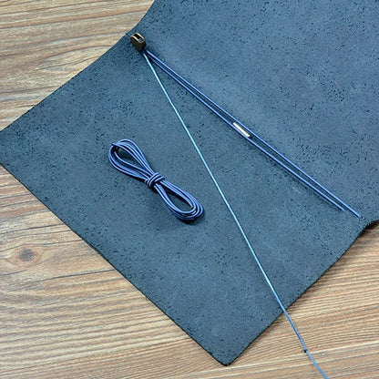 Vintage Traveler's Notebook – Elastic Band Journal Cover for Midori Planner Refills
