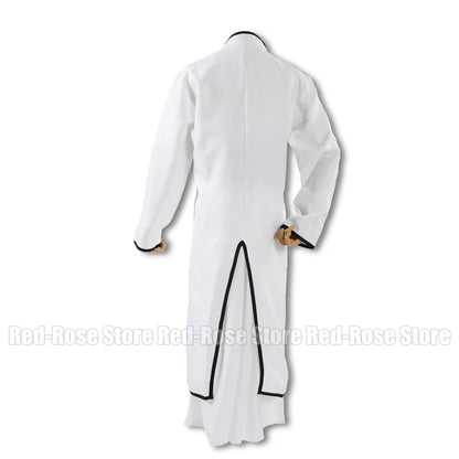 Ulquiorra Cifer Inspired Cosplay Costume – White Hollow Robe Cloak Kimono Coat Anime Roleplay Outfit for Halloween & Conventions