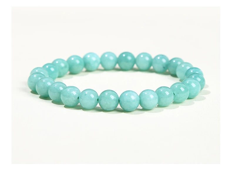 Pulsera de Cuentas de Piedra Natural – Pulsera de Gemas de Amatista, Ojo de Tigre, Cuarzo Cristal y Ágata para Mujeres y Hombres, Regalo de Joyería de Energía Reiki