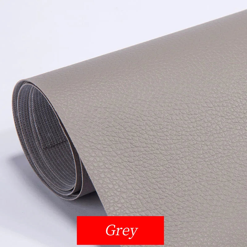 Cinta de reparación de cuero PU impermeable de 50x137cm para sofá, asientos de coche, sillas y muebles