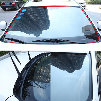 SEAMETAL Joint d'étanchéité en caoutchouc pour automobile – Bande d'étanchéité universelle pour porte de voiture, fenêtre, toit et pare-brise pour la réduction du bruit et la protection anti-collision.