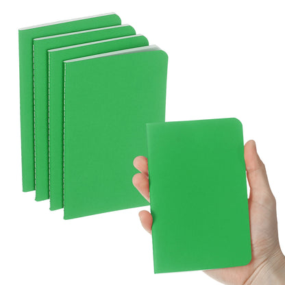 4/6 uds. Cuadernos A6 Kraft de Bolsillo – Mini Diarios Rayados para la Escuela y la Oficina