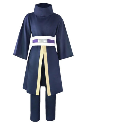 Naruto Obito Inspired Cosplay Costume – Japanese Kimono Outfit for Halloween, Festival & Stage Performance Party Roleplay