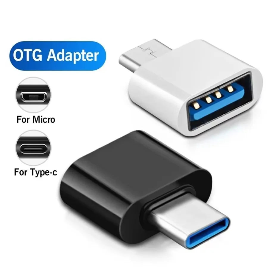 USB-C to USB 3.0 OTG Adapter – Type-C Male to USB-A Female Data Connector for MacBook, iPad & USB-C Devices