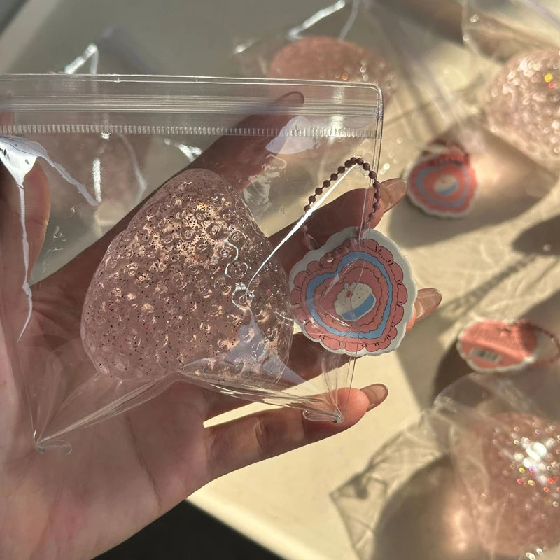 Strawberry Taba Squishy Fidget Toy – Slow Rebound Stress Relief Squeeze Toy for Kids & Adults, Office & Party Favors Gift