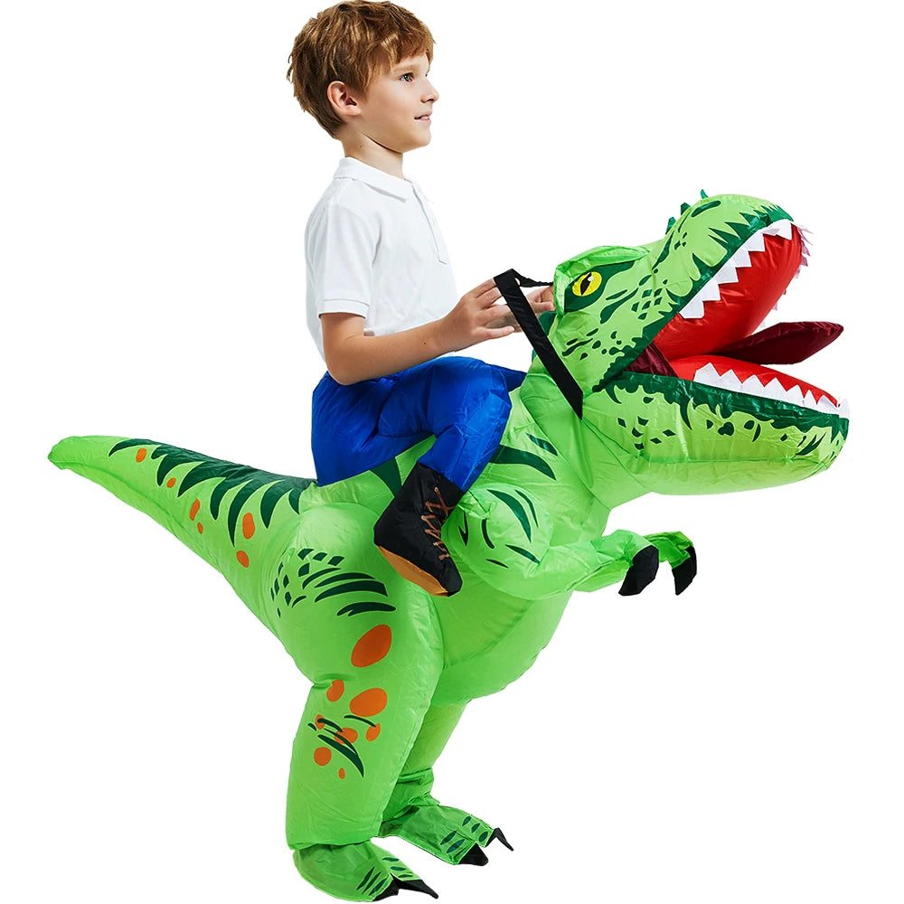 Kids’ Dinosaur Inflatable Costume – Fun Cosplay Party Outfit for Boys & Girls, Halloween, Christmas, Purim & Dress-Up Events