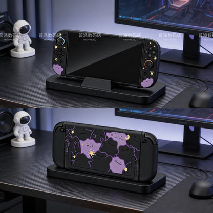 Pokémon Nintendo Switch 2 Protective Case – Split Ditto & Pikachu Anti-Scratch Cover for NS2 Console & Gaming Accessories