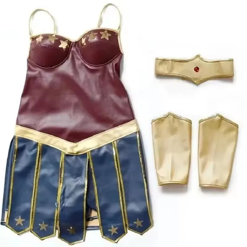 My Hero Academia Cosplay Outfit – Women’s Leather Style Anime Costume (Adult COS Wonder Set)