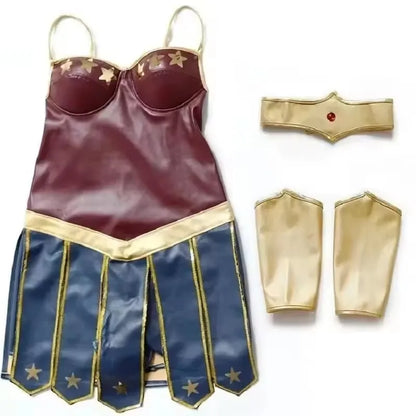 My Hero Academia Cosplay Outfit – Women’s Leather Style Anime Costume (Adult COS Wonder Set)