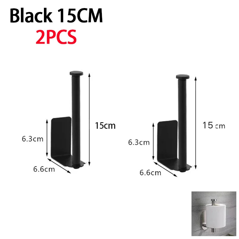 Stainless Steel Under Sink Organizer – Kitchen Towel Holder & Paper Towel Storage Rack
