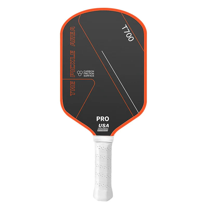 T700 Carbon Fiber Pickleball Paddle – USAPA Approved Frosted Surface Racket for Outdoor Competition (1 or 2 Pack)