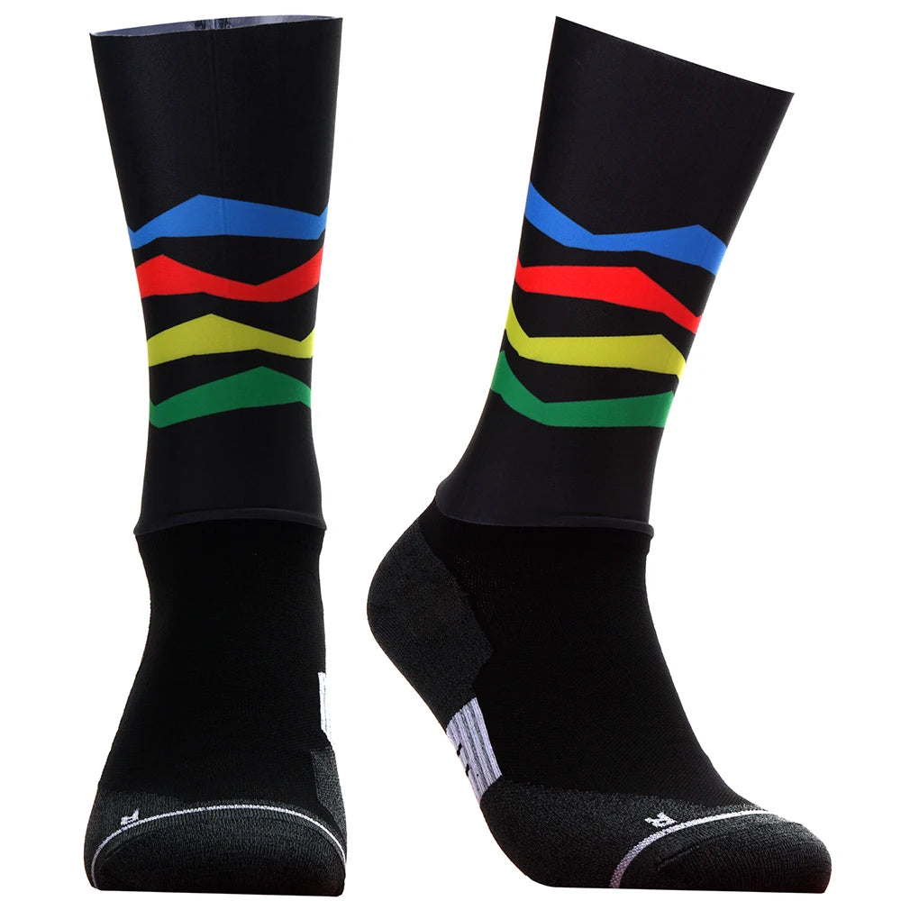 Professional Team Cycling Socks for Men & Women – Breathable MTB & Road Bike Racing Sports Socks