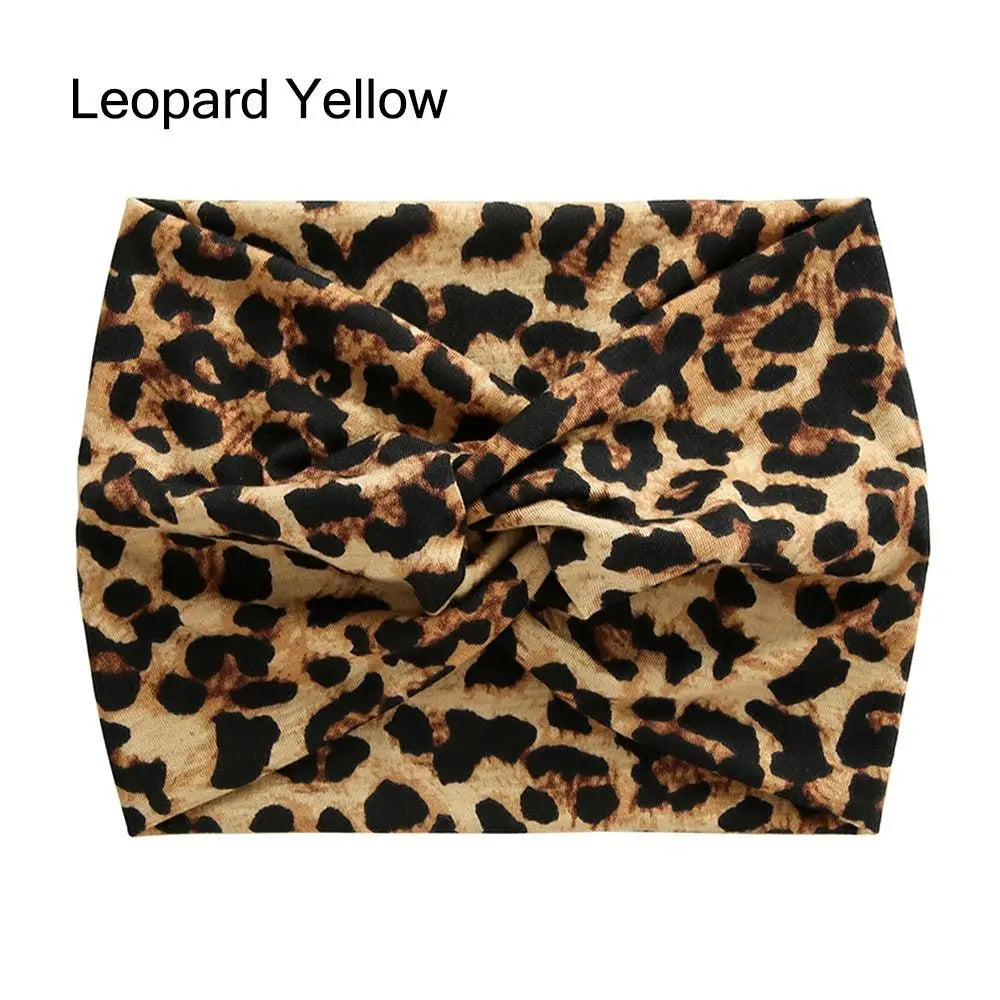 Extra Large Twisted Headband – Thick Wide Turban Hair Wrap for Women | Workout Yoga Fashion Hair Accessories